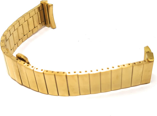 SYSTEM-S 20 mm málmól fyrir Samsung Galaxy Watch 4 snjallúr í gulu