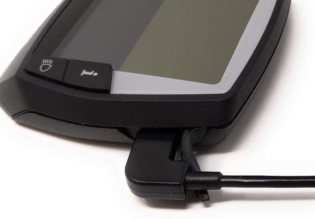 Micro USB í 3.1 Type C vinklaður snúra, 30 cm, fyrir Bosch Intuvia rafhjól