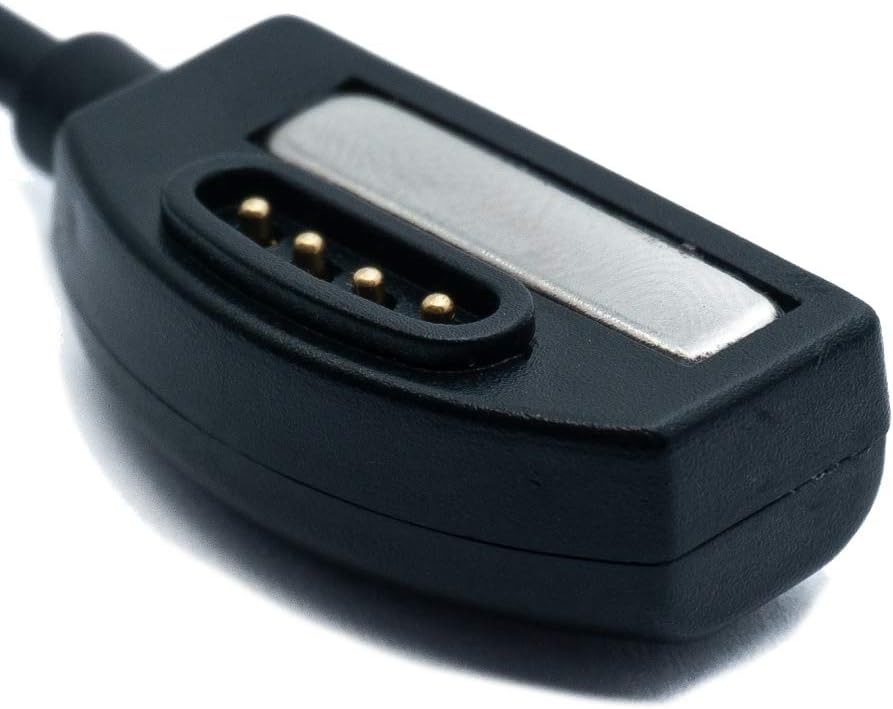 SYSTEM-S USB 2.0 Kabel in Schwarz Ladestation Ladekabel für Suunto 7 Smartwatch