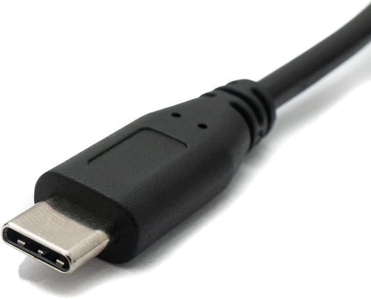 System-S USB 3.1 cable 120 cm male to 2.0 Mini B female spiral in black