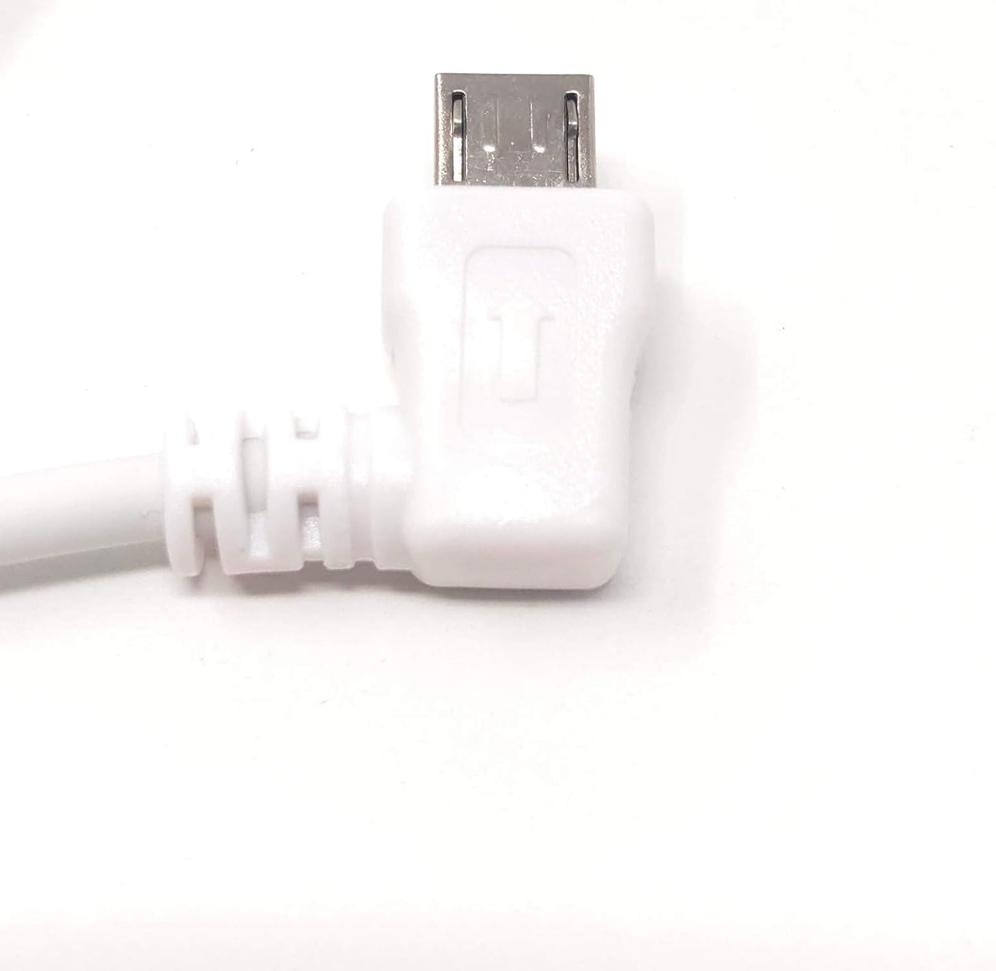 System-S USB A male to USB 2.0 Micro B male Left Angled 100 cm