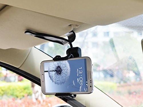System-S Auto Kfz Halterung Golftaschen Sonnenblenden Clip Befestigung Autohalterung für iPhone 6 6S