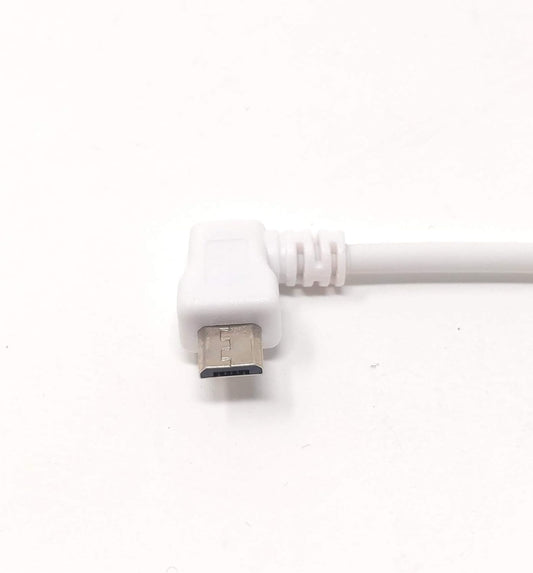 System-S Micro USB cable 10 cm right angle