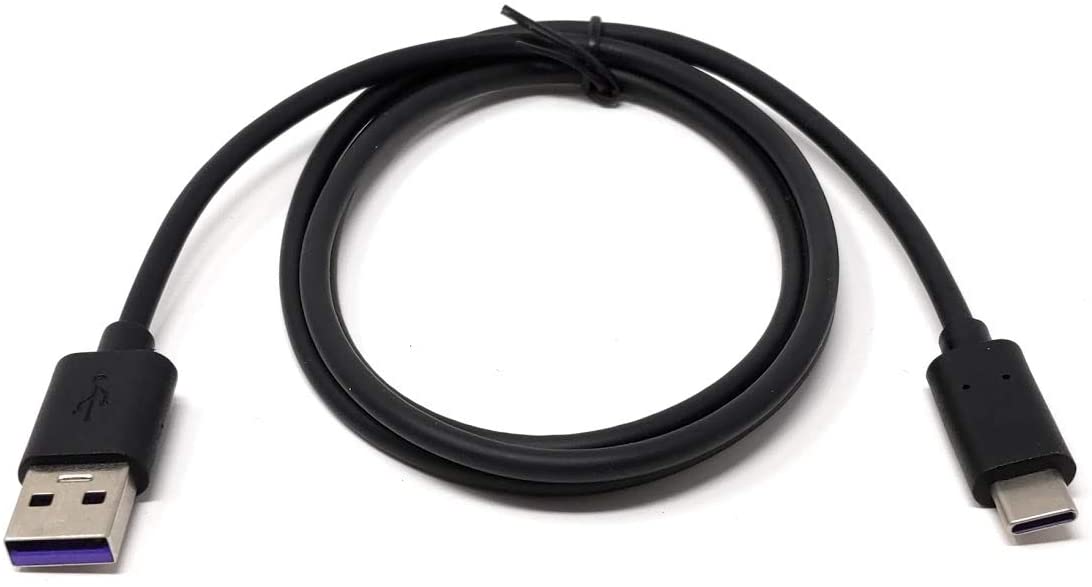 System-S USB 3.1 Typ C zu USB Typ A 2.0 Schnellladekabel 25W-5V-5A Kabel 100 cm