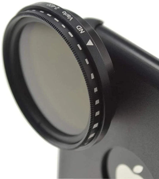System-S Vario hlutlaus þéttleikasía ND sía ND2-400 37mm linsa fyrir iPhone 11 Pro