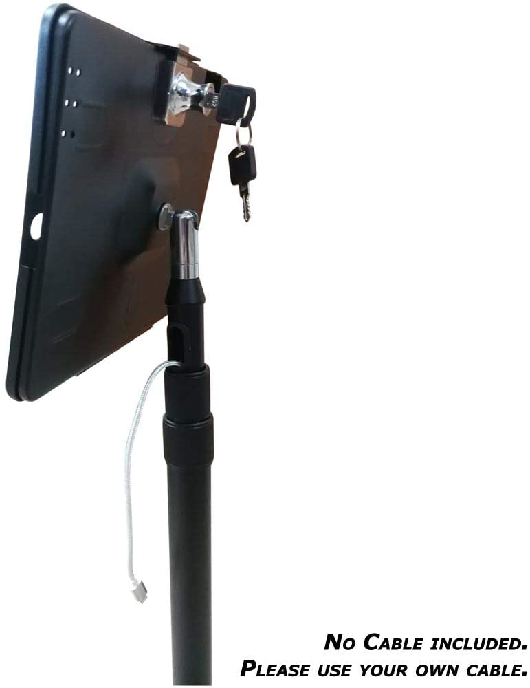 Læsanlegur gólfstandur fyrir spjaldtölvur frá System-S fyrir iPad Mini 1-5