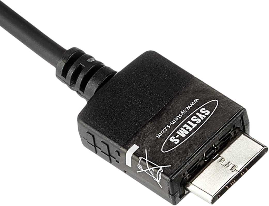 System-S USB zu 3,5 mm Audiokabel für Sony Walkman NWZ
