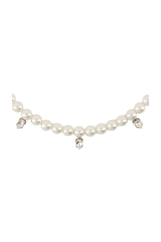 Pearl & Crystal Dagger Halskette - Simone Rocha - Perle - Beige