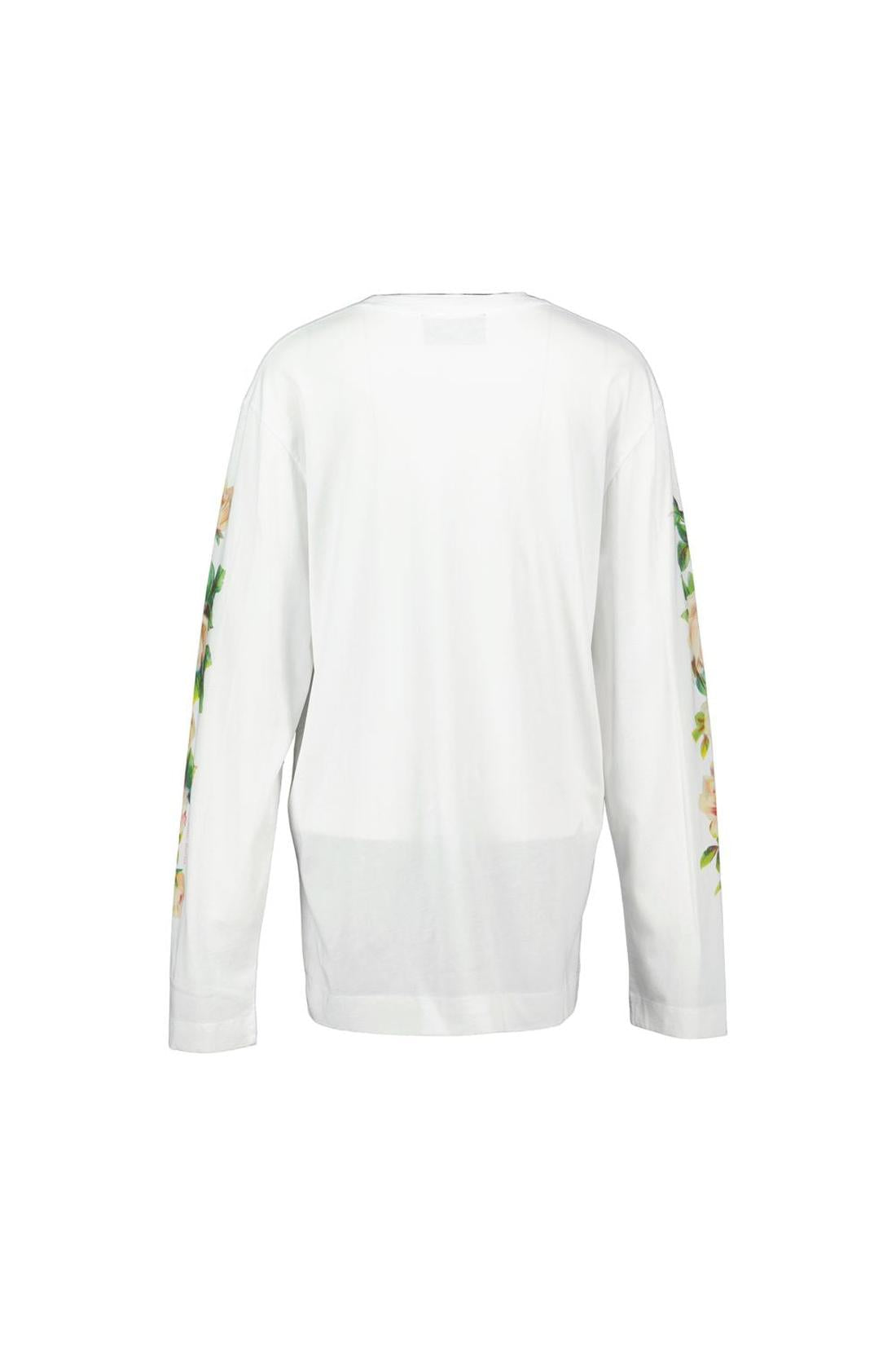 Pink Banquet T-Shirt - Simone Rocha - Baumwolle - Weiß