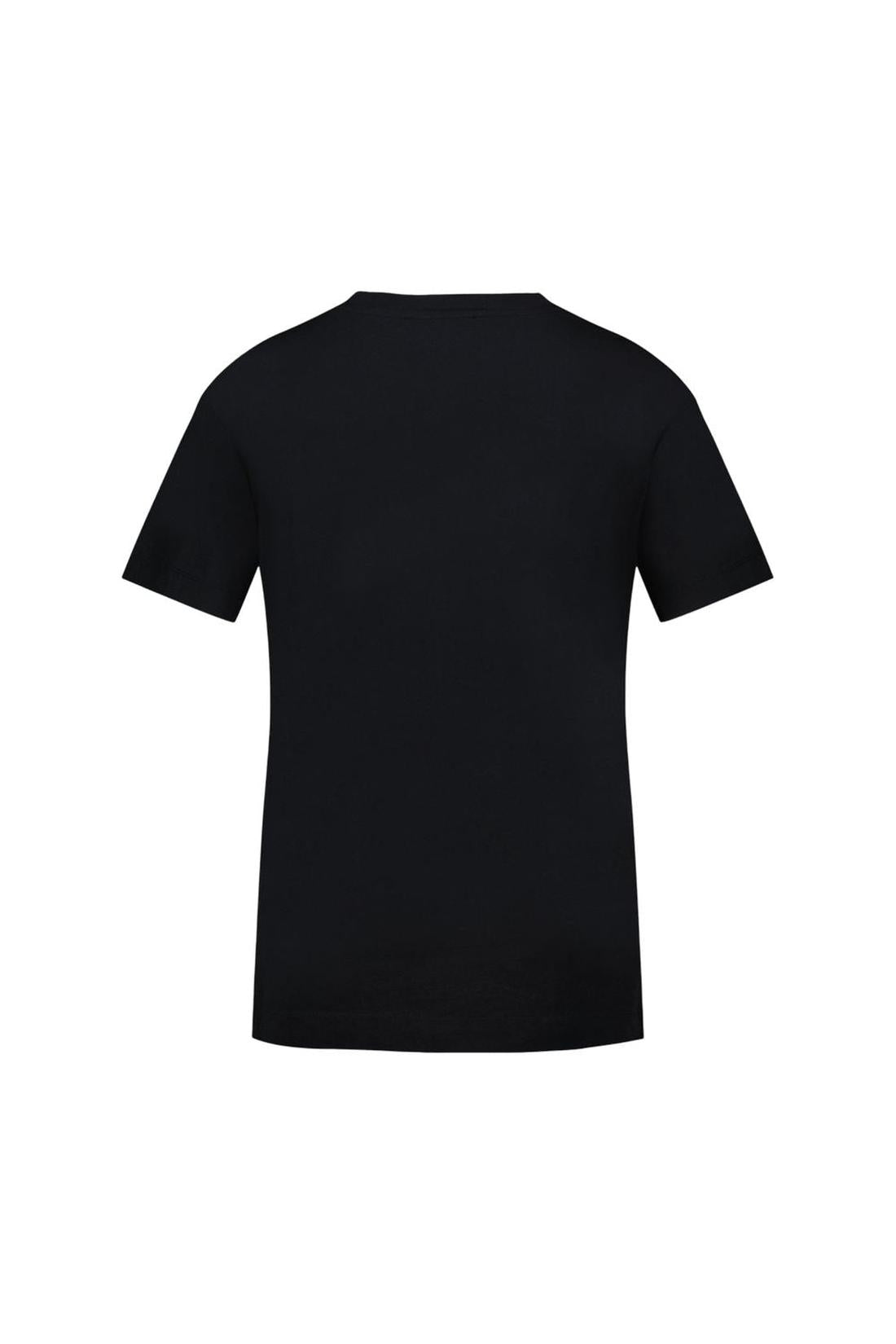 Rose Banquet T-Shirt - Simone Rocha - Baumwolle - Schwarz