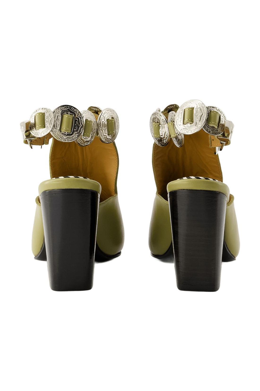 Stiefeletten Aj1308 - Toga Pulla - Leder - Grün