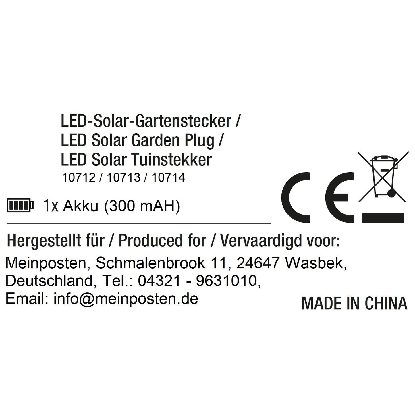 Solarleuchte SKY Solar Solarlampe schwarz Metall Höhe 90 cm Welle