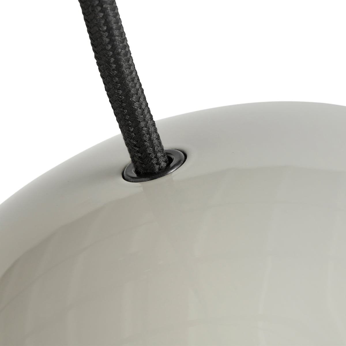 B-flokks Hay hengilampi, Pao Steel Cool Grey, ø 47 cm, stofulampi