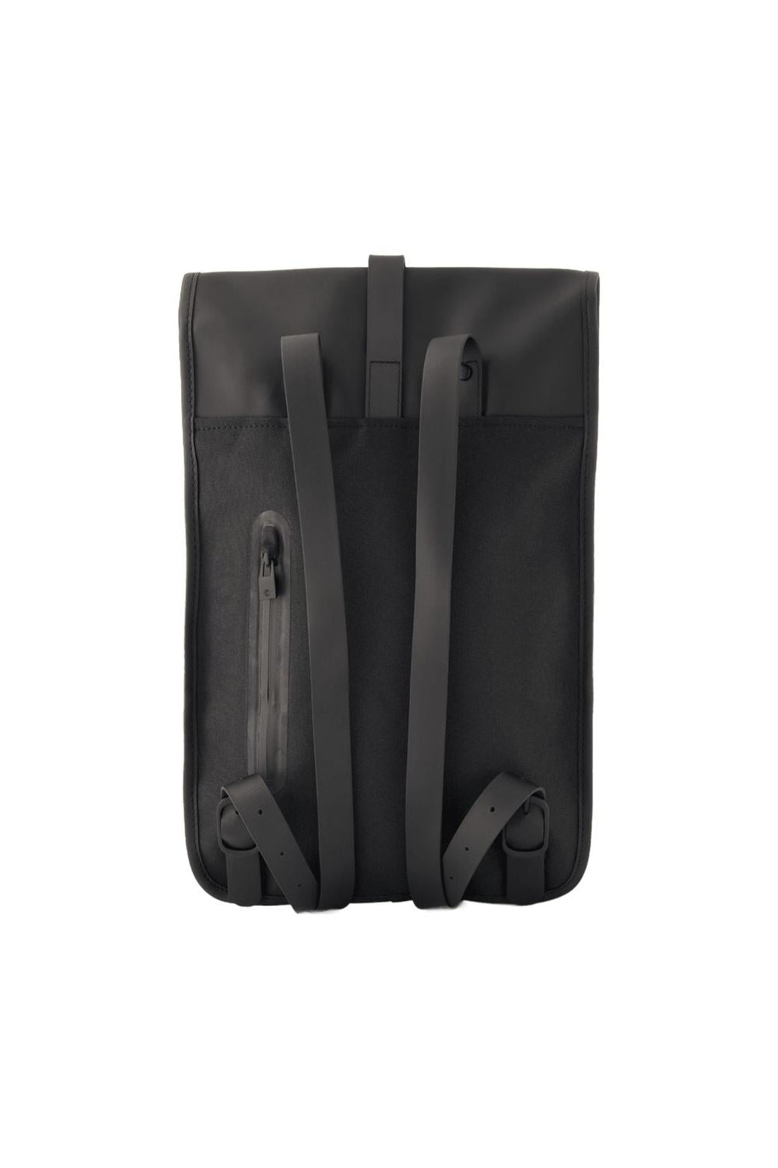 Rucksack Mini - Rains - Synthetik - Schwarz