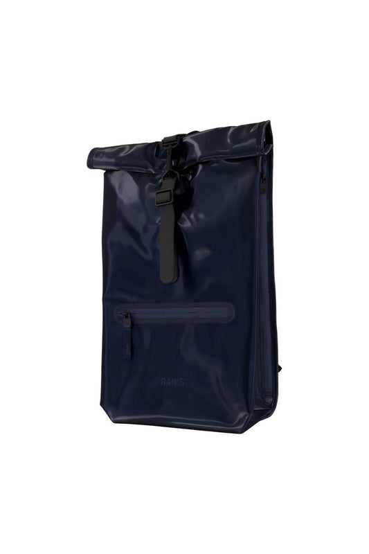 Rucksack Rolltop Rucksack W3 - RAINS - Synthetik - Blau