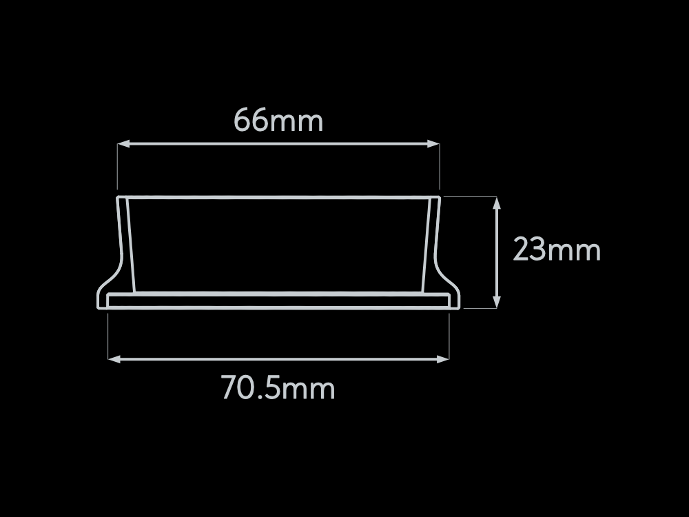Barista Hustle The Ring – 58mm Espresso Dosing Funnel