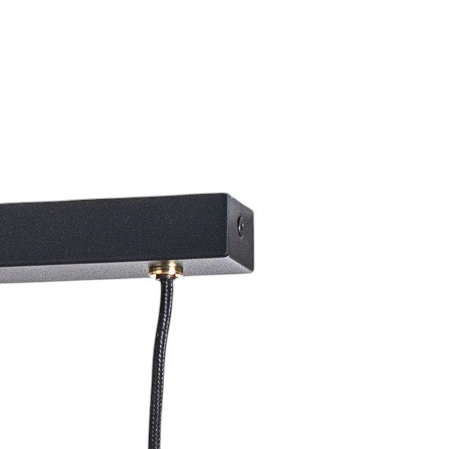 B-flokks Argon Dulce hengilampi, reykgrár/svartur, gler, 3 ljós