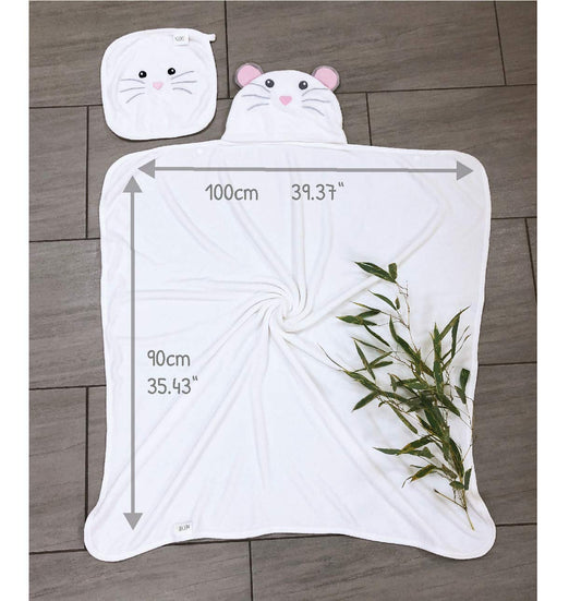 Baby Hooded Towel Mouse