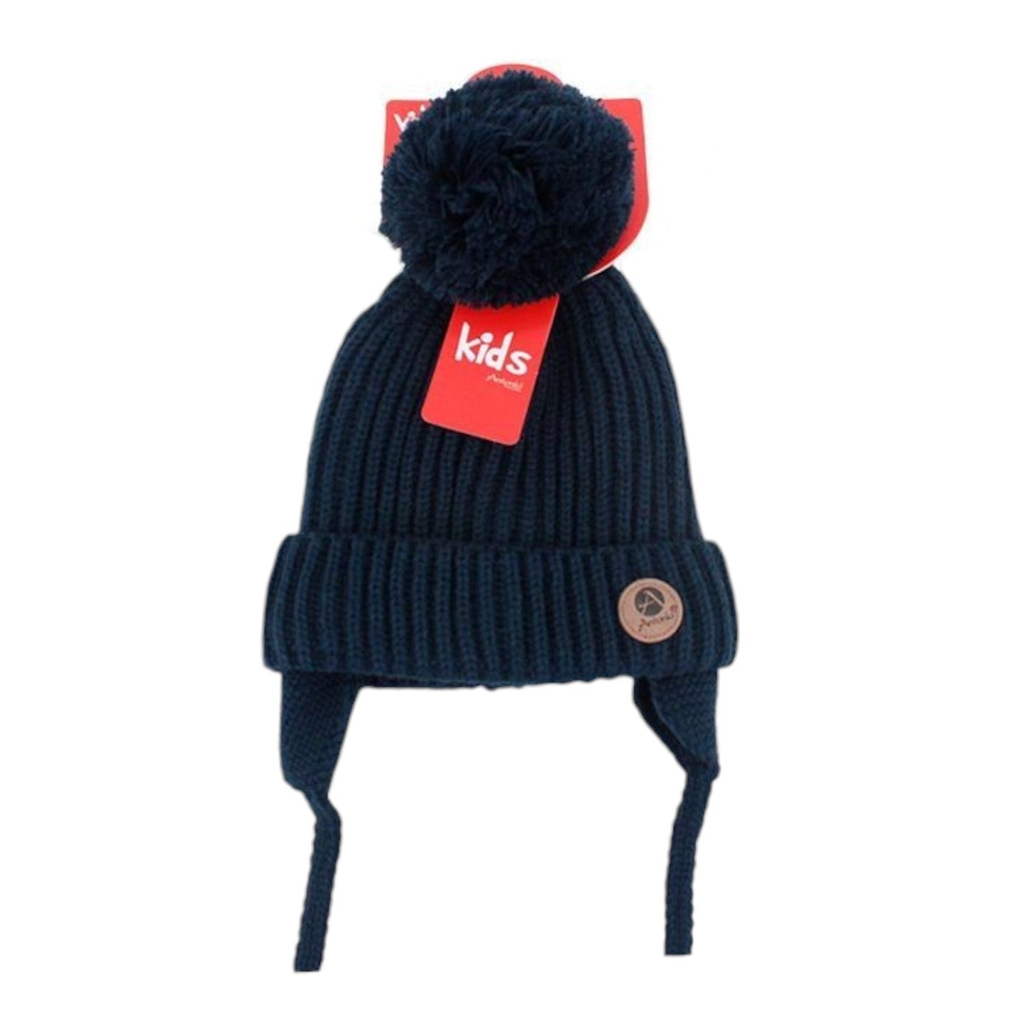 Kinder Winter Mütze » Bommelmütze für warme Ohren » Wintermütze » Kindermütze mit Bommel