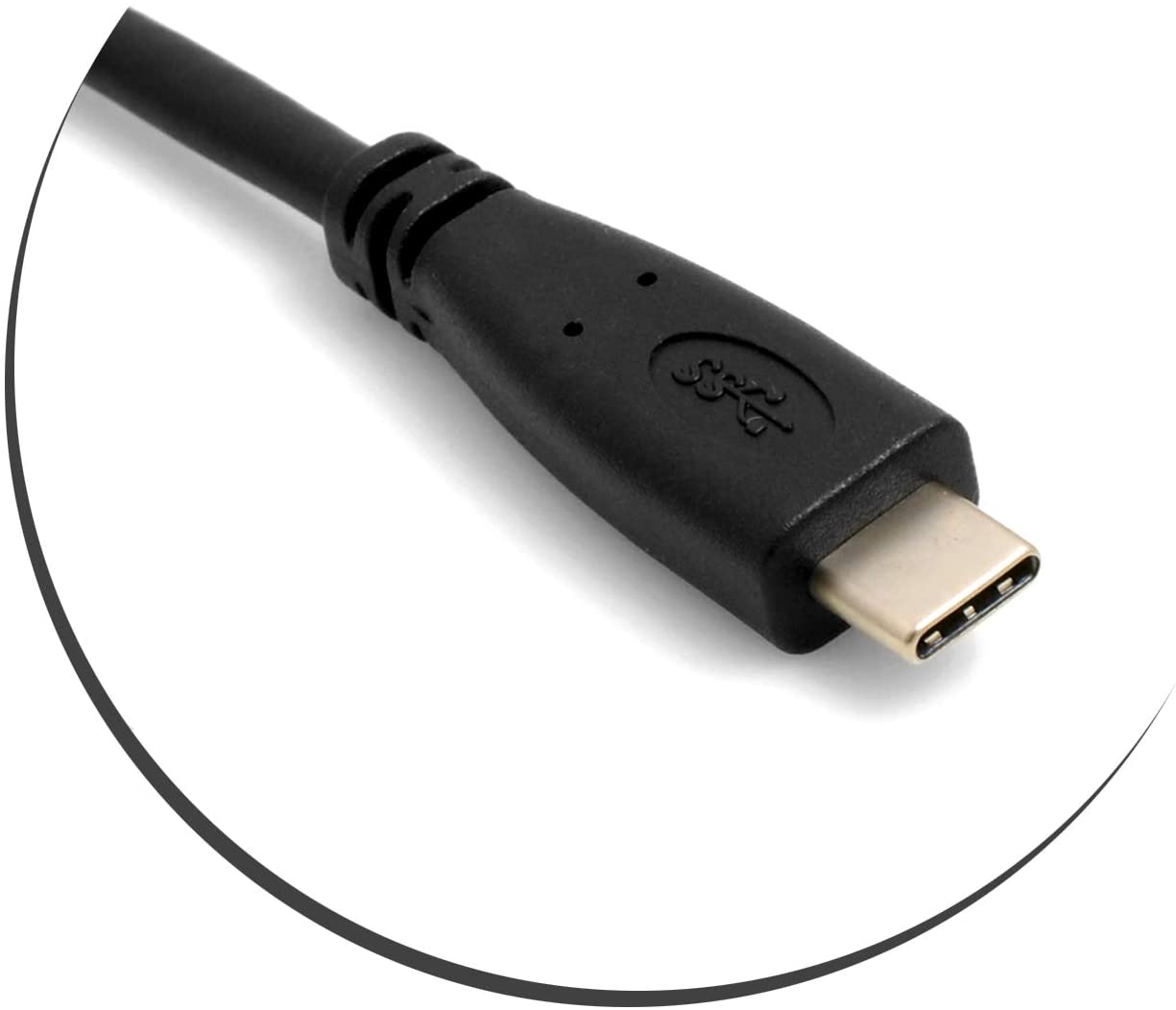 SYSTEM-S USB 3.1 Typ C Verlängerungskabel Kabel 20cm