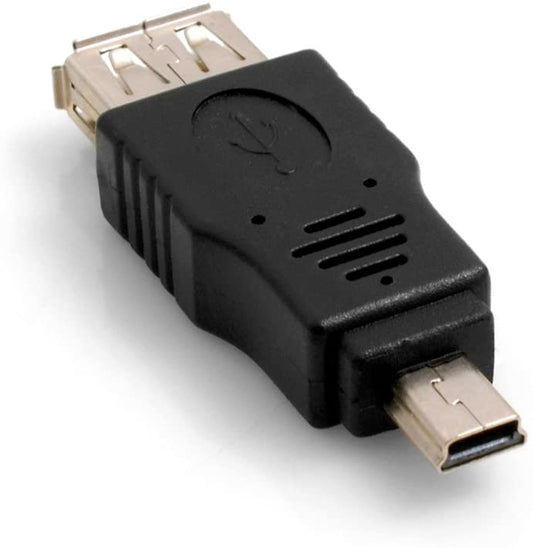 System-S Mini USB 6-pinna (karlkyns) í USB A (kvenkyns) USB millistykki