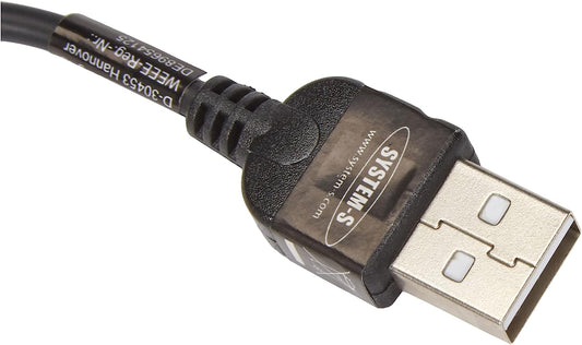 System-S Micro USB cable 10cm