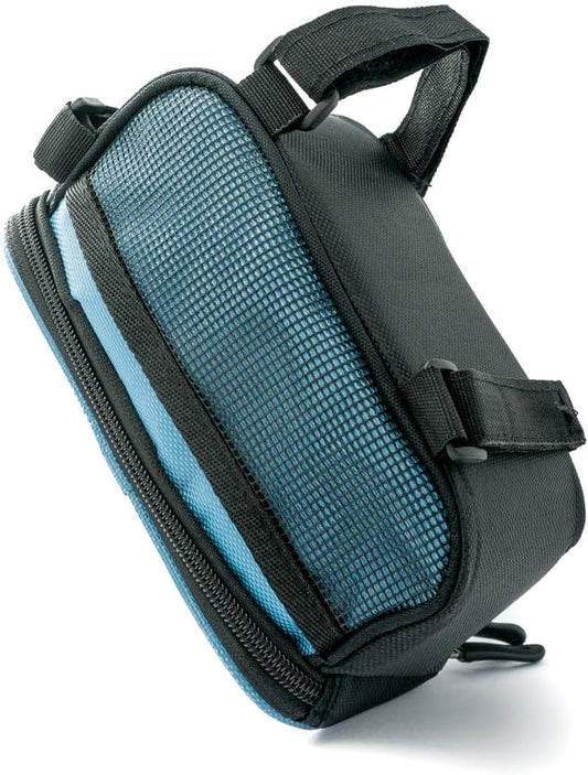 SYSTEM-S Bicycle Bag Holder in Blue Mount for Smartphone