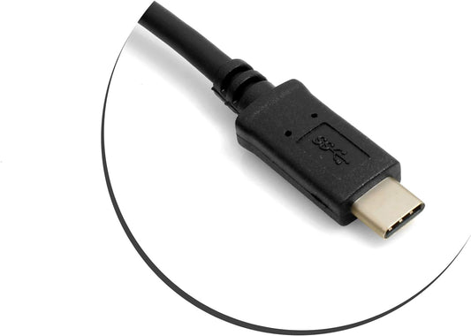 SYSTEM-S USB 3.1 Type C Stecker 90° gewinkelt zu USB 3.1. Type C Stecker Kabel Datenkabel Ladekabel 100cm