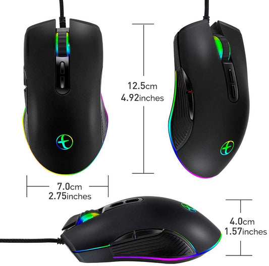 System-S USB C 3.1 gaming mouse