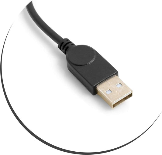 System-S USB Type C í USB Type A 2.0 snúra, 30 cm