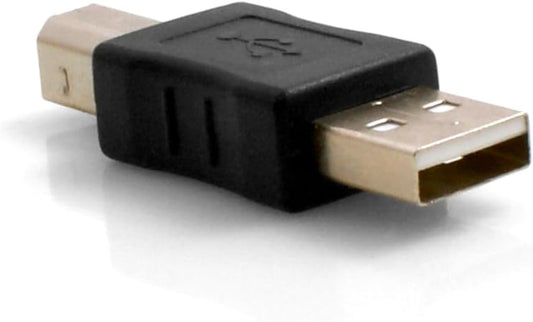 SYSTEM-S USB A tengi (karlkyns) í USB B tengi (karlkyns) millistykki snúru millistykki tengi millistykki