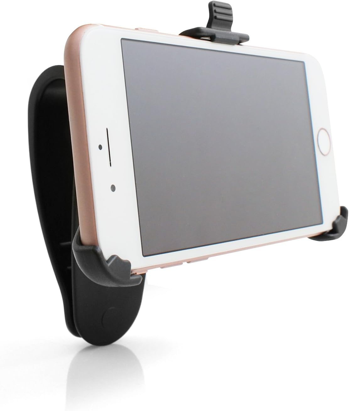 System-S Auto Kfz Halterung Golftaschen Sonnenblenden Clip Befestigung Autohalterung für iPhone 6 Plus 6S Plus