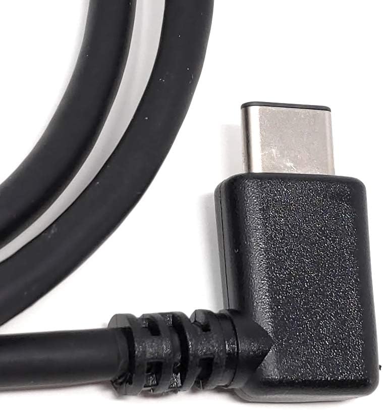SYSTEM-S USB Typ A (Male) auf USB Typ C 3.1 (Male) gewinkelt Kabel 50 cm