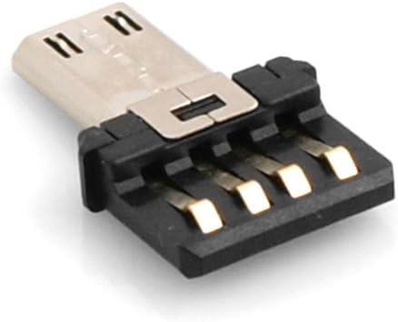 System-S USB OTG On The Go millistykki 2.0 Tegund A (karl) í Micro (karl) breytir fyrir minnislykla