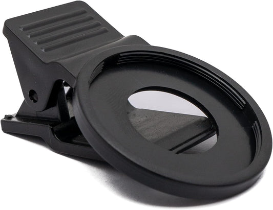 SYSTEM-S ND32 Filter 37 mm Neutral Density Filter Gray Filter with Clip for Smartphone