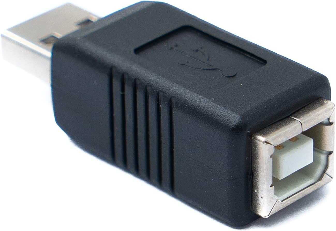 System-S USB A male auf USB B female Adapterstecker Converter Konverter Adapter