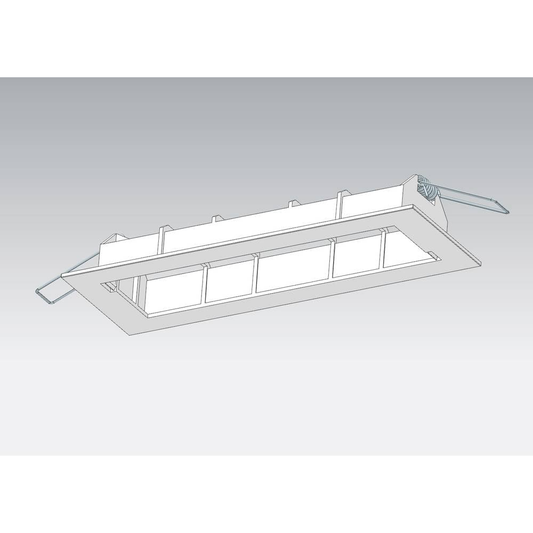 Beltrona Mexm82506 LED flóttaleiðar neyðarlýsing, innfelld loftlýsing, b-lager, 405