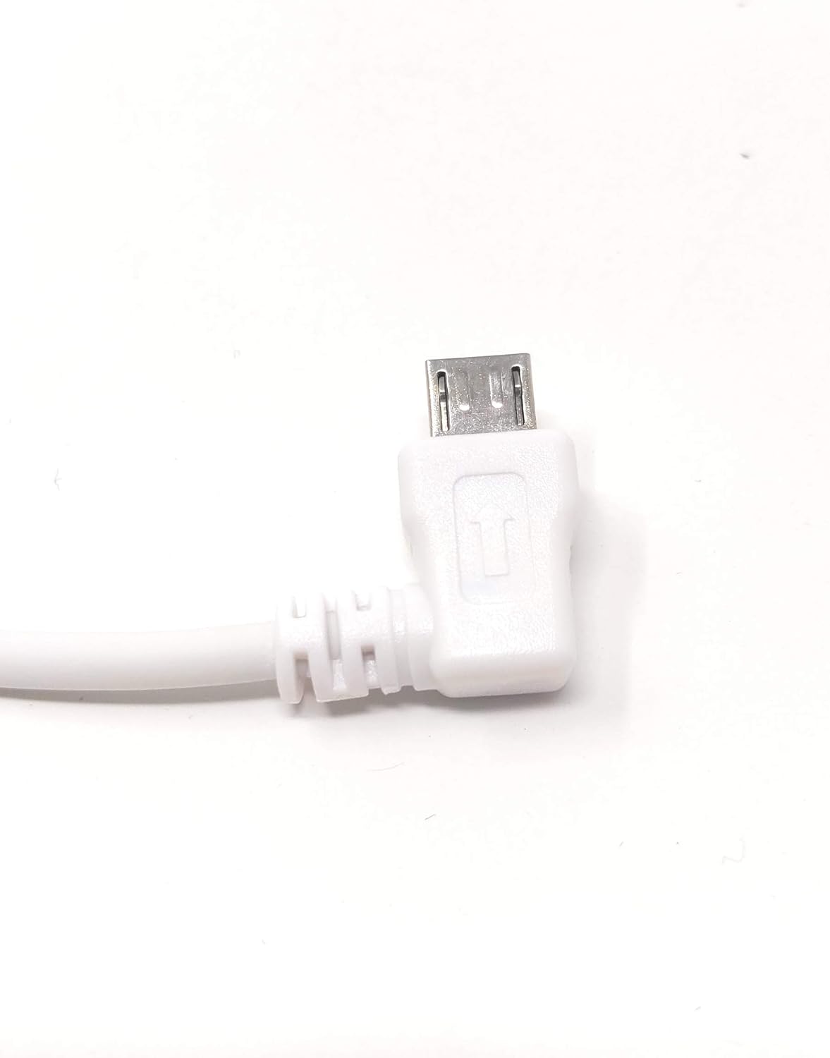 System-S USB A karlkyns í USB 2.0 Micro B karlkyns 10 cm vinstra megin
