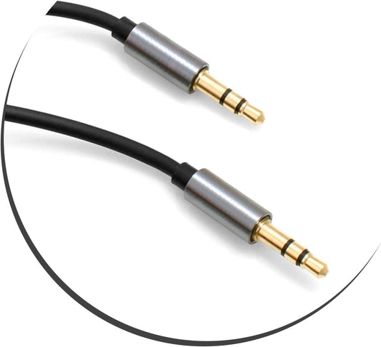 SYSTEM-S 3.5mm jack (male) to 3.5mm jack AUX stereo plug 200 cm 3-pin (male)