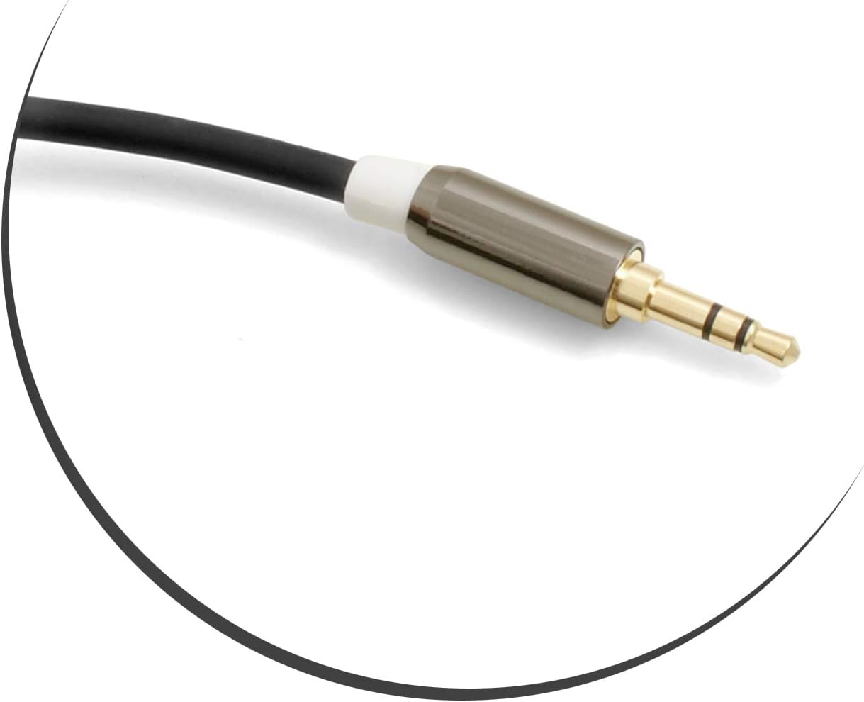 SYSTEM-S 3,5 mm jack AUX stereo tengi í 3,5 mm jack AUX stereo tengi 10m 3 pinna