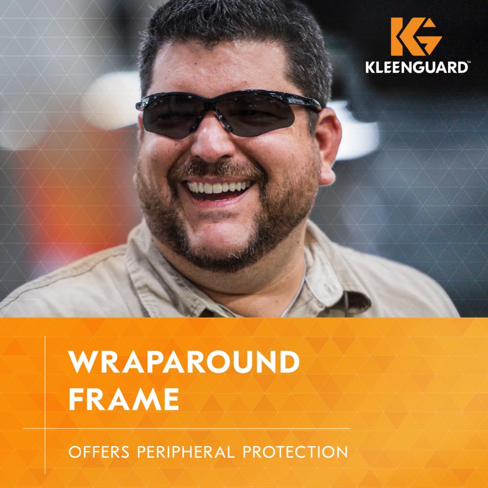 Auslaufartikel: KleenGuard® V30 Nemesis™ Schutzbrille - Smoke Spiegel - 1 Carton x 12 Glasses | Karton (1 Box)