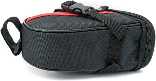 SYSTEM-S bicycle saddle bag holder attachment waterproof in red