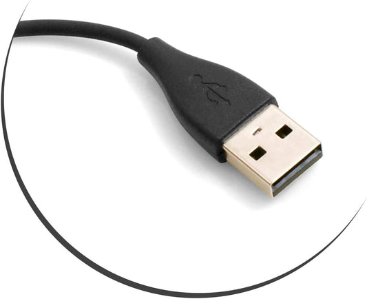System-S Docking Station USB Cradle Cable for Fitbit Charge 3