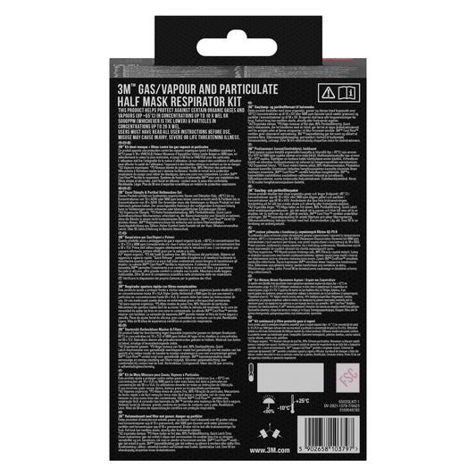 3M™ Halbmasken-Gehäuse 6200 wiederverwendbar, mittelgroß | Packung (1 Stück)