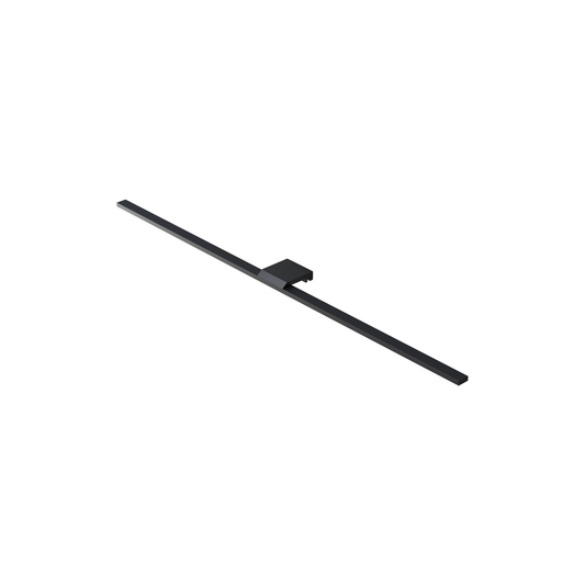 B-flokks LED spegilljós Triga IP44 svart 80cm, 4000 K vegglampi