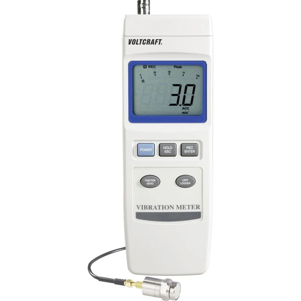 B-Ware Voltcraft Vbm 100 Vibrations Messgerät Datenlogger Vibration Messer