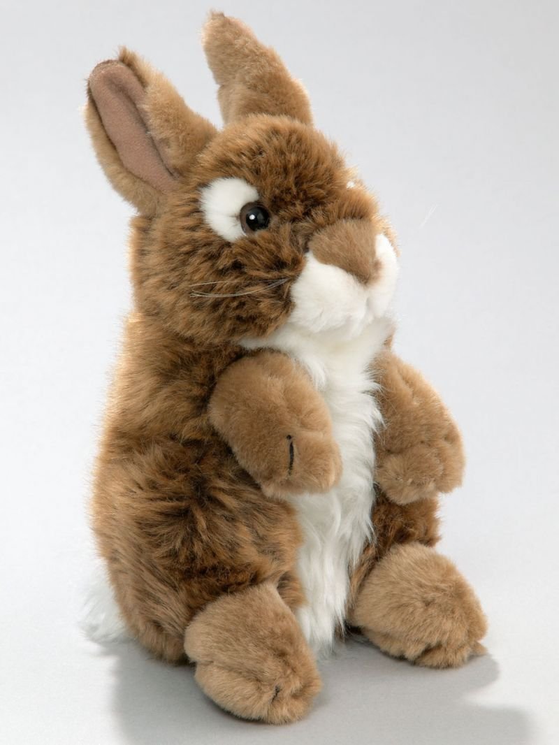 Hase stehend braun 18 cm