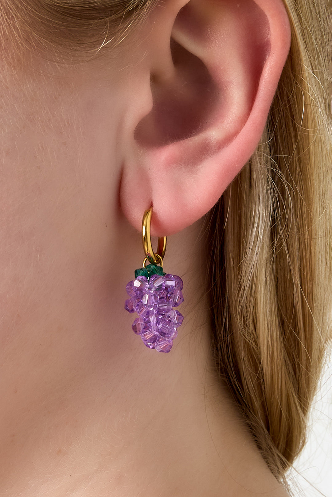 Edelstahl Tropfen Ohrringe Pflanze Casual Täglich Einfache Serie frauen schmuck