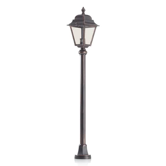 B-stock LCD Toulouse path light, garden light, pedestal light, garden lamp, outdoor lamp, E27