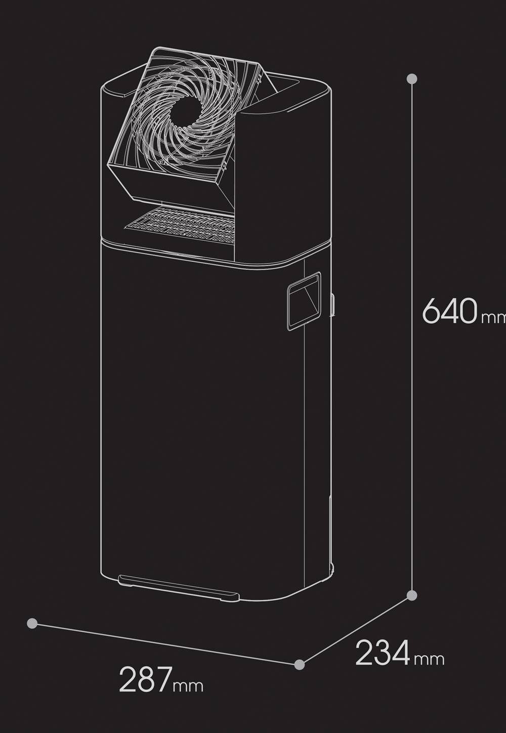 B-Ware Ohyama Ddc 50 Luftentfeuchter 21 M² 590 W Weiß Luftverbesserer Trockner Lüftung